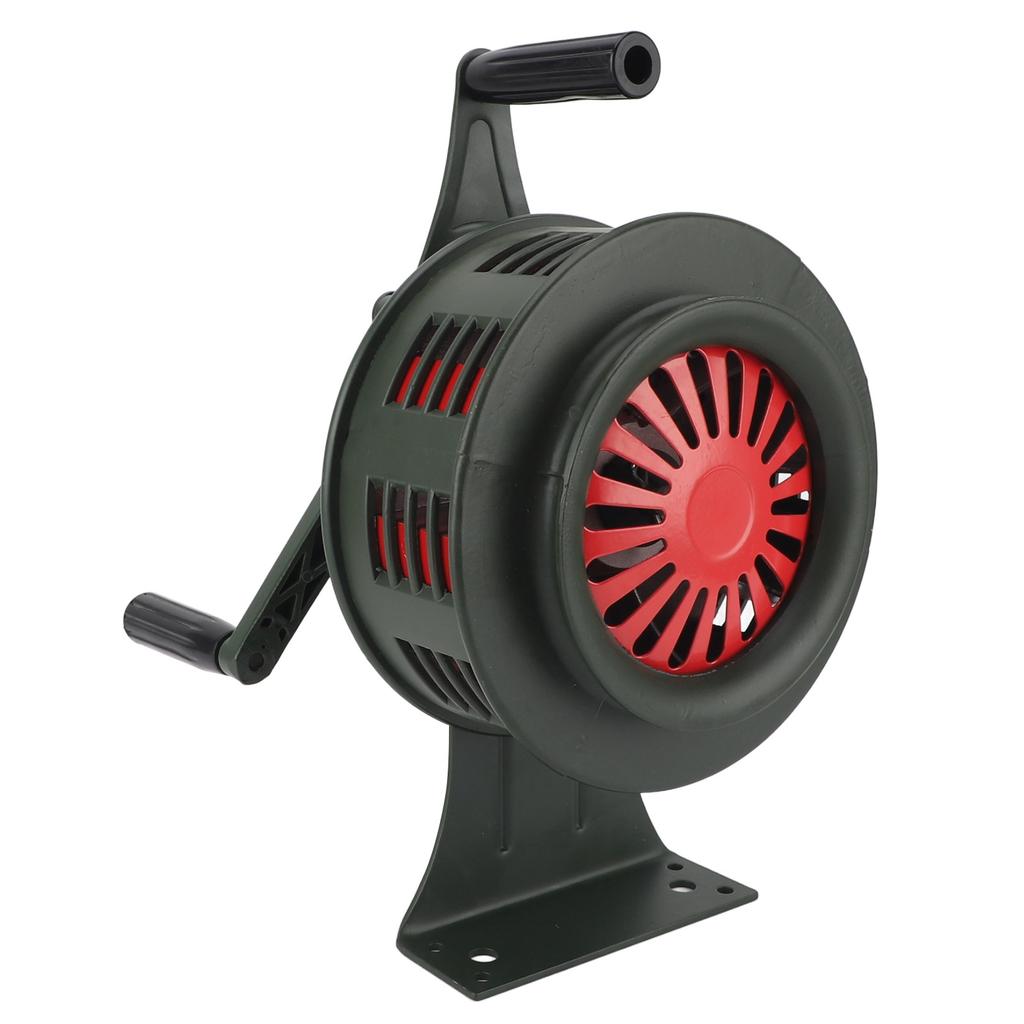 Hand Crank Siren 125dB Loud Adjustable Volume Waterproof Aluminum Alloy Manual Operated Sound Alarm