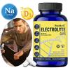 Bunkell Electrolyte Caps Buffered Electrolyte Salts with Sodium 215mg, Potassium 63mg, Calcium, Magnesium & Vitamin D3 100 IU, 120 Caps
