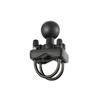 RAM Mounts Double U Clamp 1.5" Ball RAM-235-1U Black