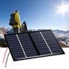Portable 1.5W 12V Silicon Solar Panel Solar Cell for DIY Power Charger Top