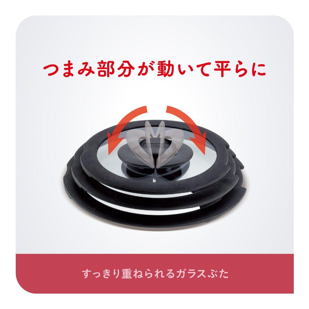 Набор сковород Tefal IH совместимый Neo IH Ruby Excellence Set Titanium Excellence покрытие L66391 со съемной ручкой 6 предметов "Ingenio 6" 6-слойный