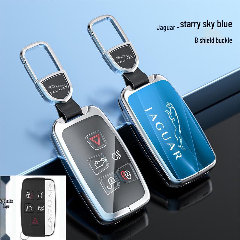 Jaguar Key Cover for XEL, XFL, E-Pace, F-Pace, F-Type, XE, XF, I-Pace, XJL Models (Unisex)