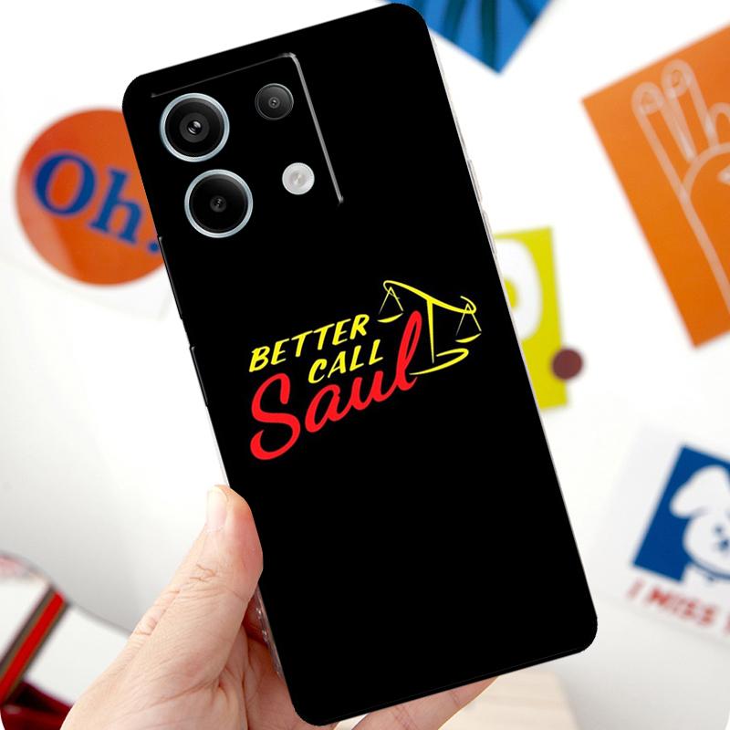 Чехол Better Call Saul для Xiaomi Redmi Note 11 10 12 13 14 Pro 10S 11S 12S Чехол для Redmi 15 10C 13C 12C 14C