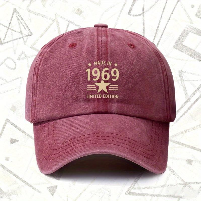 pc Vintage Washed Hat with MADE IN LIMITED EDITION Label Unisex Solid Baseball Cap Suitable for All Seasons Weddings