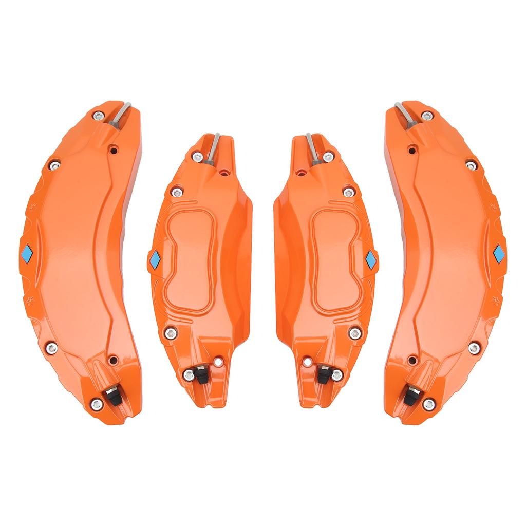 4 шт. 18-дюймовые и 19-дюймовые крышки суппорта ступицы колеса алюминиевый сплав дисковый тормозной суппорт защитная крышка