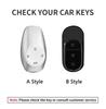 Suede Leather Car Smart Key Fob Case For Leapmotor T03 S01 C11 C01 Type Key Cover Shell Holder Keychain Car Styling Accessories