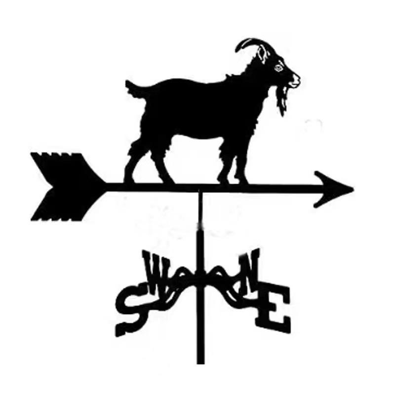 Wooden Roof Decoration Metal Weathercock Metal Weathercock Roof Decorat