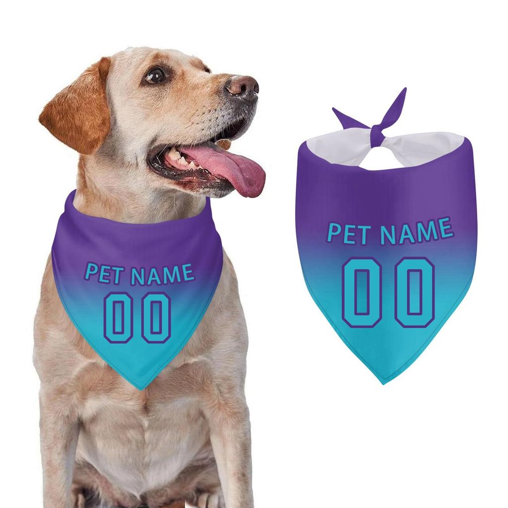 Personalized Dog Bandana With Name Number Custom Dog Bandana Pet Scarf For Puppy Small Medium Cats