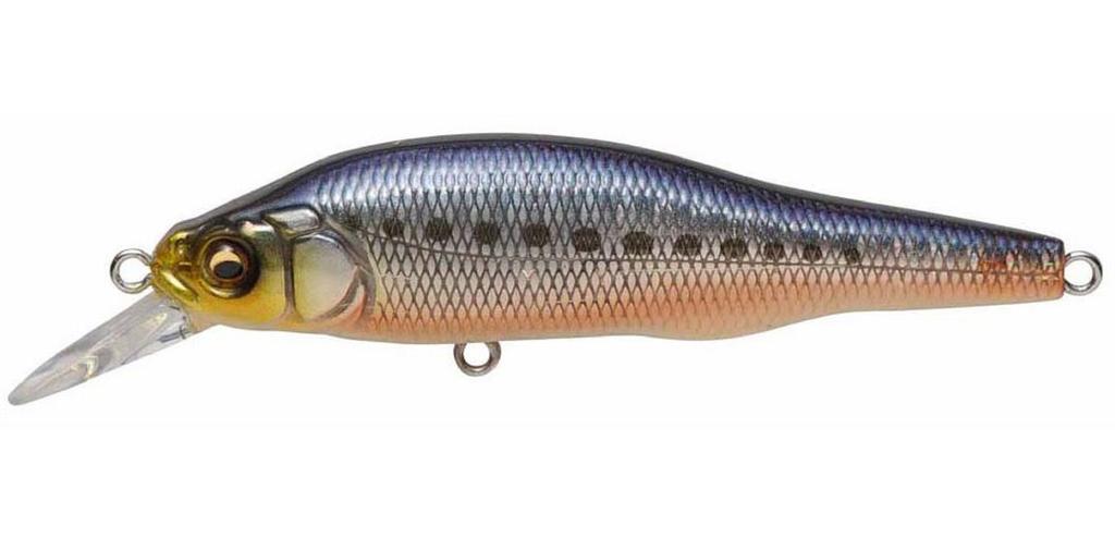 Megabass X-80 SW Медленно тонущая приманка GG Akahara Iwashi (1744 г.)