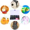 580pcs Safety Eyes Noses For DIY Bear Toys Animal Dolls Making Craft Kit Tool
