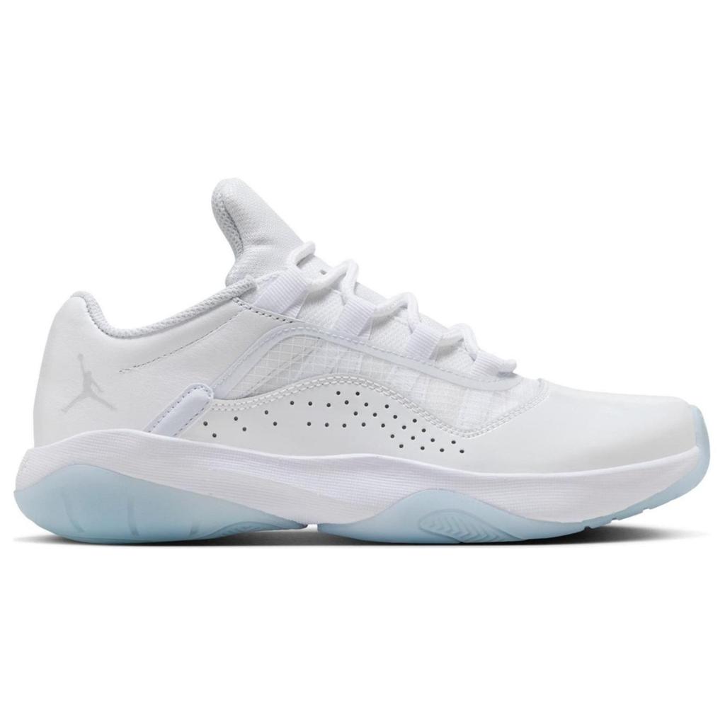 Женские кроссовки Air Jordan 11 CMFT Low White Ice Blue Football-серые DV2629-140