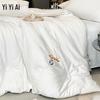All-Season Cotton Sateen Soy Fiber Mother-Child Duvet