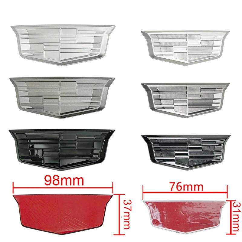 AABHW1 ABS Car Fender Side Sticker Auto Rear Trunk Badge Logo for Cadillac Emblem ESCALADE ATS BLS CT4 CT6 SRX STS XT4 XT5 SLR XT6 XTS