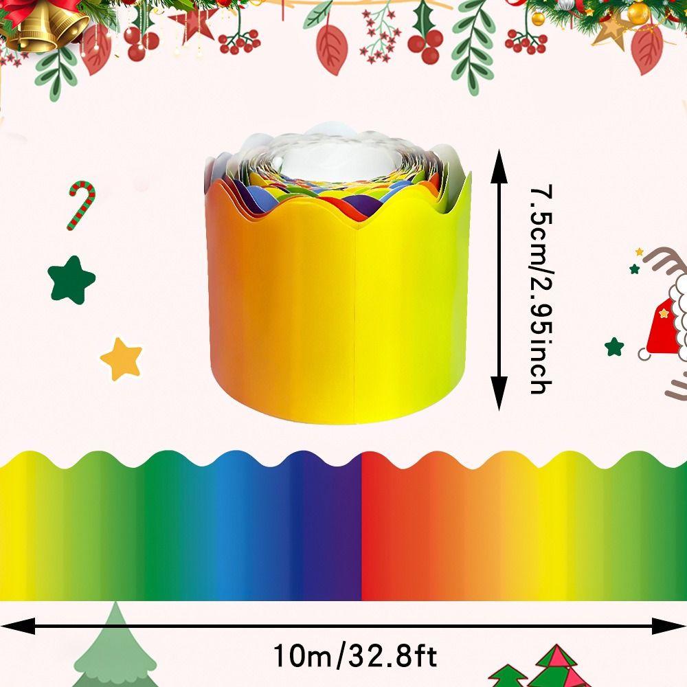 Handmade Crafts Decorative Stickers Paper Bulletin Board Border Creative Border Paper