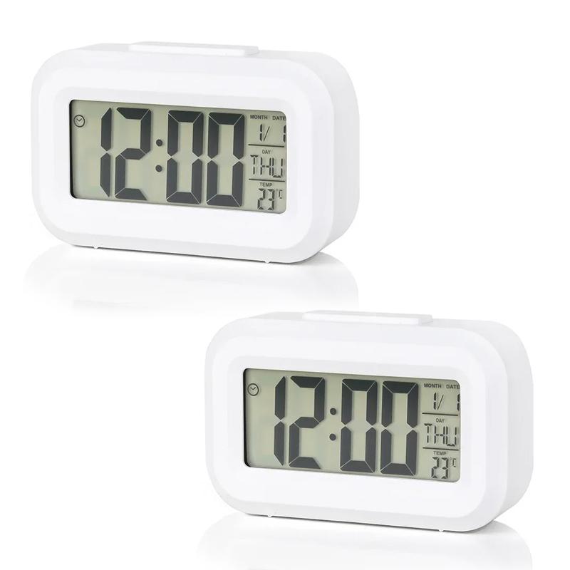 Electronic Alarm Clock Elderly Student Luminous Clock Silent Large Characters Creative Children Smart Home Bedside Alarm Clock2
