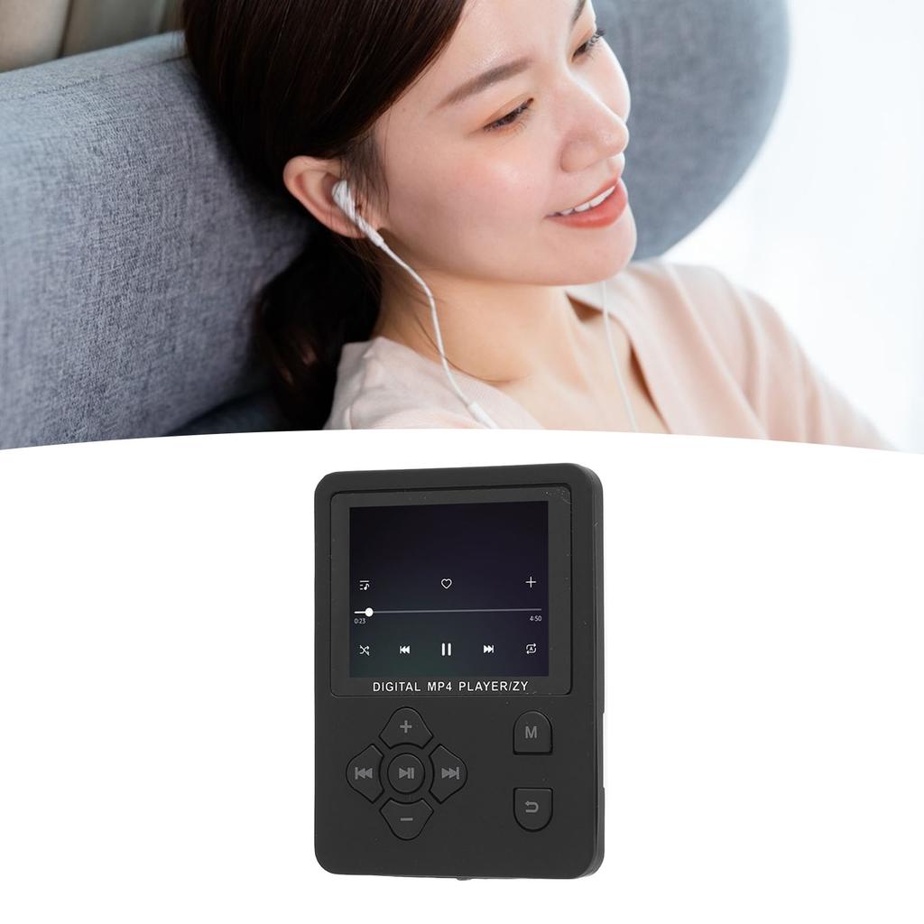 MP3-плеер с 5.0 HiFi Портативный MP3-плеер с радио, диктофоном, электронной книгой для спорта, бега
