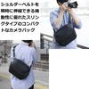 HAKUBA Camera Bag Sling Shoulder 6 AZ Sling Bag 6L Camera Shoulder High Performance Material YKK Zipper Instantly Expandable Shoulder Belt