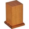 GSI Creos Wooden Display Base, Square, Large, 60mm Square, 90mm Tall, Hobby Display Base DB004