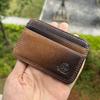 Leather Mens Business Card Holder Wallet Credit Card Personalised Leather Card Case Sleeves Wallet and Holder