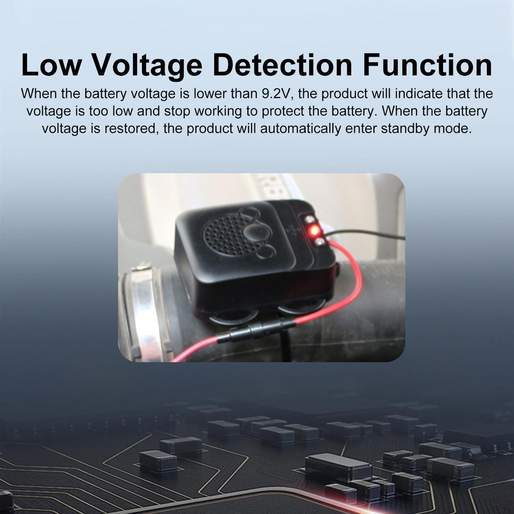 Отпугиватель автомобильных мышей от грызунов, электронный ультразвуковой отпугиватель автомобильных мышей, от перенапряжения