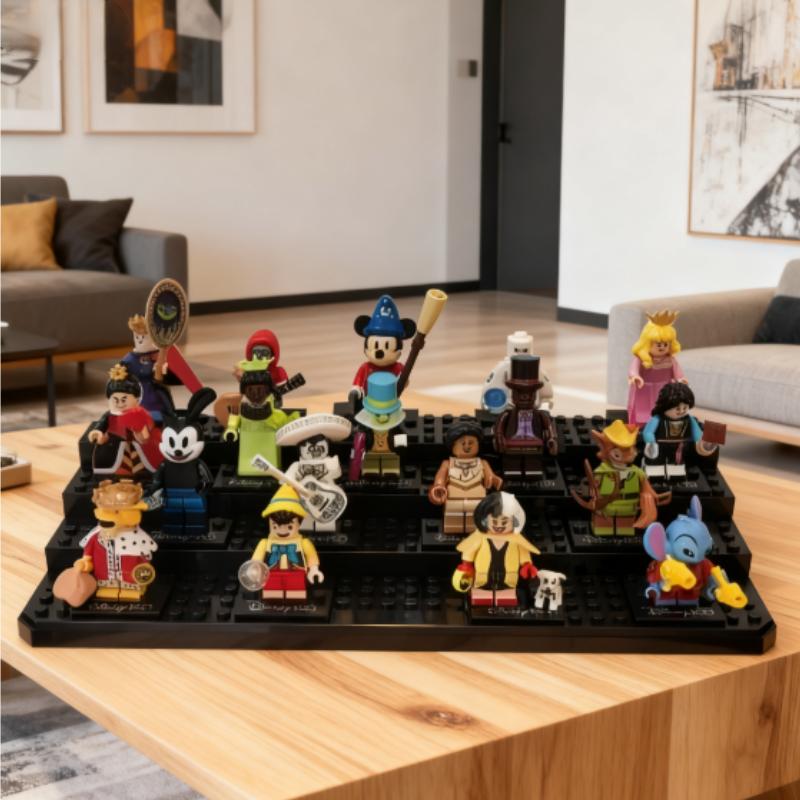 Building Blocks HOT 18pcs Minifigures 100th Anniversary Series Compatible with Bricks for Kid Christmas Gifts