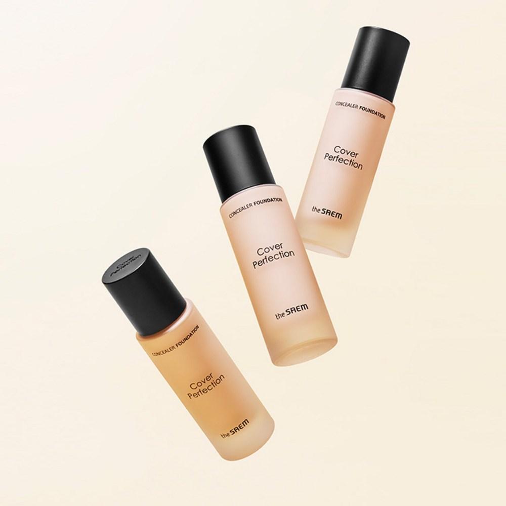 The Saem Cover Perfection Concealer Foundation 30ml, 1 Ea, 1.0 Clear Beige