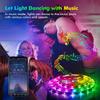 Светодиодная лента RGB 5050 Bluetooth Smart APP пульт дистанционного управления USB 5V гибкая диодная лента светодиодная лампа лента для домашнего декора комнаты вечеринки