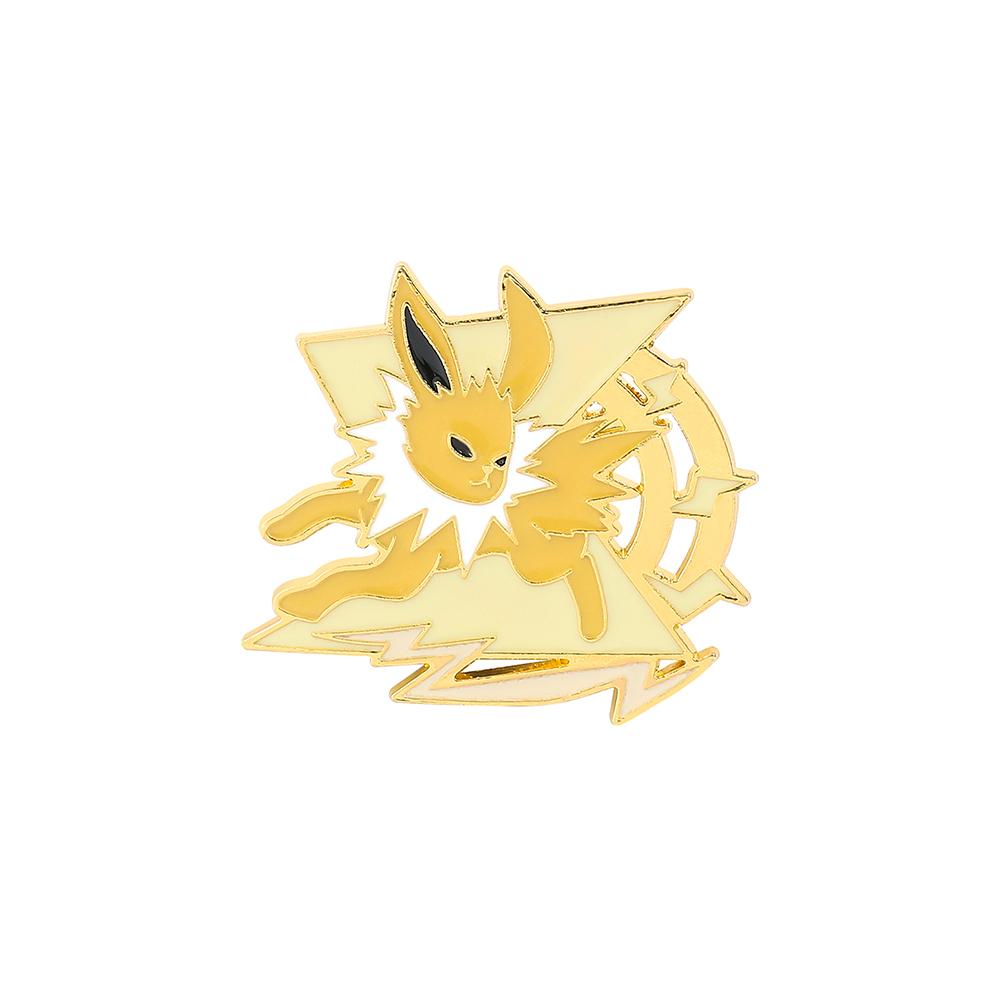 Эмалевые значки Eeveelution Eevee из аниме, Мультяшная металлическая брошь, Значок Модные украшения, Аксессуары для одежды, шляпы, рюкзака, Подарки