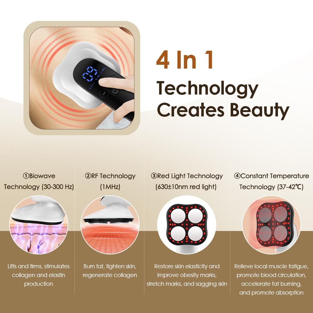 Портативный электрический жиросжигатель Инфракрасный прибор для похудения и формирования фигуры EMS и РЧ радиочастотный аппарат для похудения тела