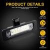 2 шт. Светодиодная лампа номерного знака Canbus для Ford Mustang 2010-2014 Focus Fusion Flex Taurus Lincoln MKS MKT MKX Mercury milan