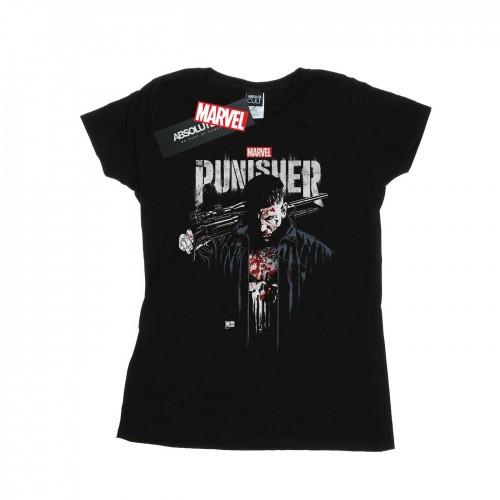 Marvel Womens/Ladies The Punisher TV Series Frank Castle Cotton T-Shirt