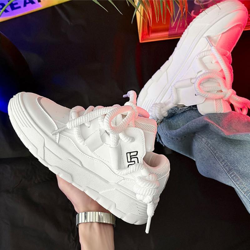 Korean Version Flat Bottom Casual Board Shoes Men 202new Fashion Simple All-match Shallow Mouth Solid Color Men Shoes Autumntime