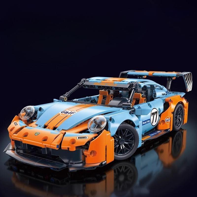 1:Строительные блоки «Супергоночный автомобиль» масштаба 1:14, Набор для сборки модели спортивного автомобиля DIY, Конструктор-игрушка, Подарок для мальчиков, детей в возрасте 8-12 лет 14