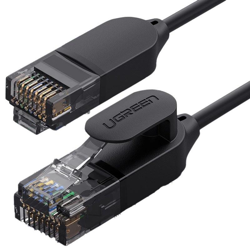 Ugreen Cable Internet Network Cable Ethernet Patch Cord Rj45 Cat 6A Utp 1000Mbps 10 M Black (70656)