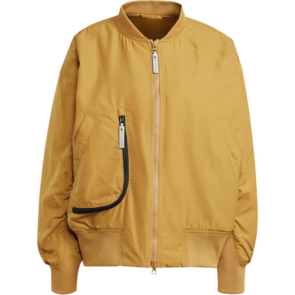 Adidas Stella McCartney Sportswear Woven Bomber Wind.Rdy Jacket Women Jacket Sand-Brown IX1630
