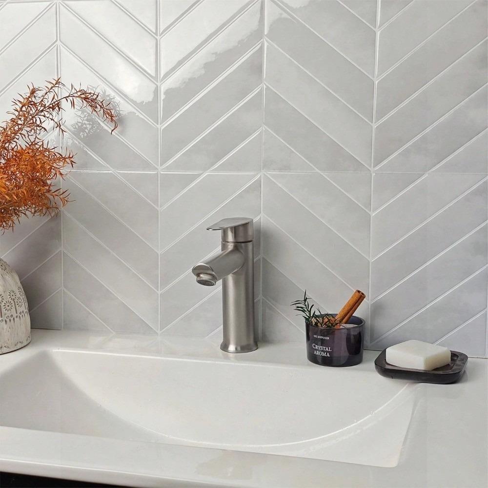 PVC Tile Sticker 2D Print Floor Film Modern Surface Cover For Wall Floor
