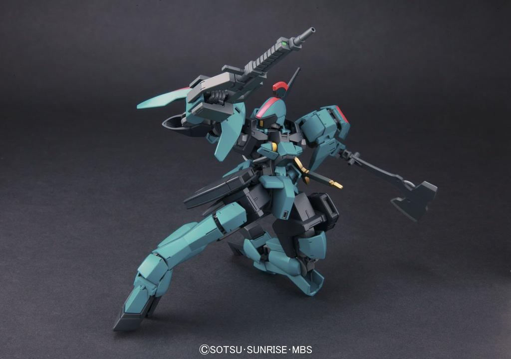 HG Мобильный Костюм Гандам Железнокровные Сироты Глазурь Риттер (версия Карута) Пластиковая модель с цветовой кодировкой в масштабе 1/144