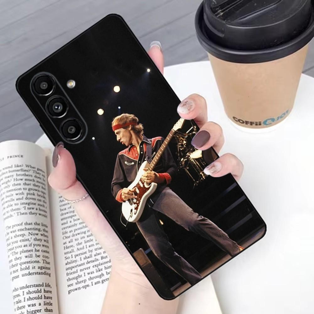 D-Dire S-Straits Mark Knopfler Phone Case For Samsung S 25,24,21,22,23,30,20,Ultra,Plus,Fe,Lite,Note,10,9,5G Black Soft