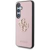 Etui do Samsung Galaxy S25 Guess 4G Logo Różowe
