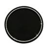 Car Cup Holder Coaster Round Waterproof Heat Insulation Rhinestone Inlaid Easy Clean Cups Mats for Ladies Men Girls