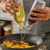 Protable Screaming Squeeze Oil Control Bottle Plastic Cooking Baking Seasoning Dispenser Kitchen Durable Useful Gadgets