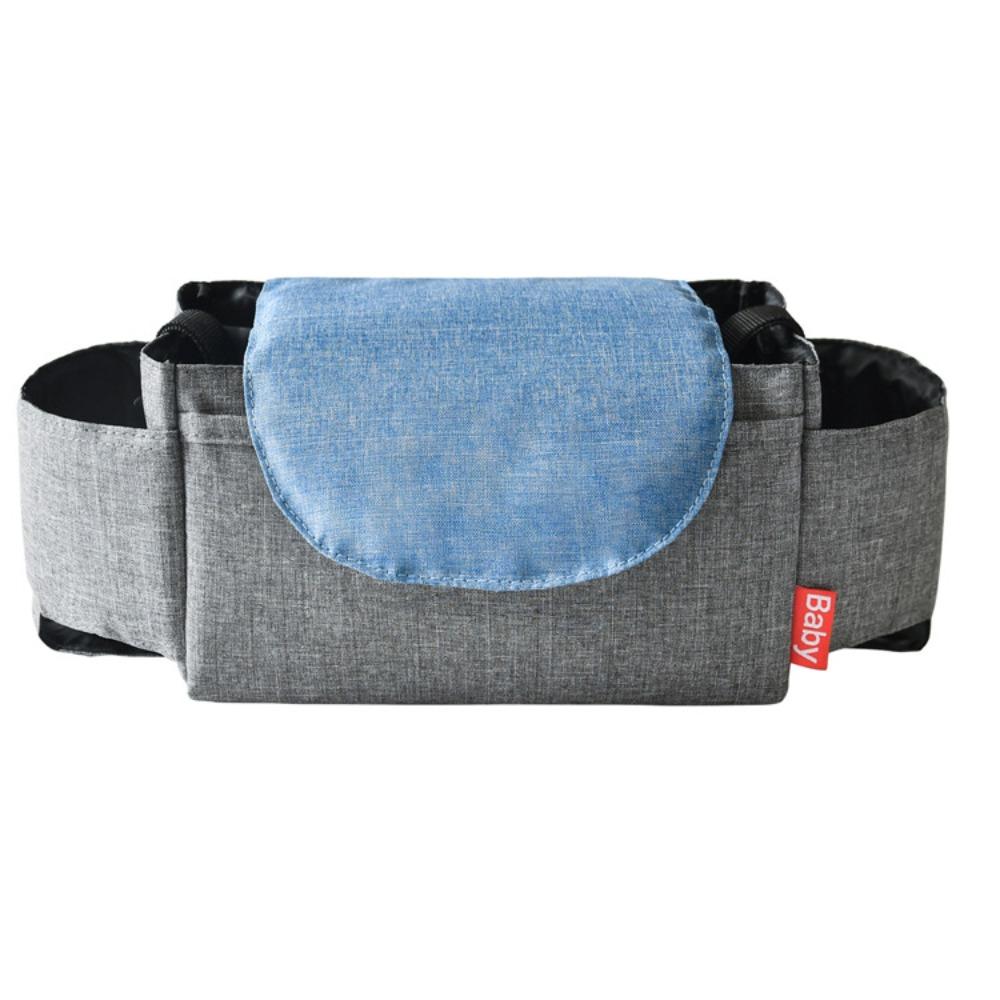 Большая вместительная сумка-органайзер для коляски, сумка для хранения бутылочек для подгузников, сумка для детской коляски