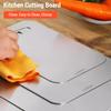 Металлическая разделочная доска для кухни, кемпинга, кемпинга, нержавеющая сталь/Ti, пищевая, легко моется