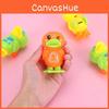 Cartoon Plastic Mini Duck Toy With Rolly Function Kids Interactive Car Play