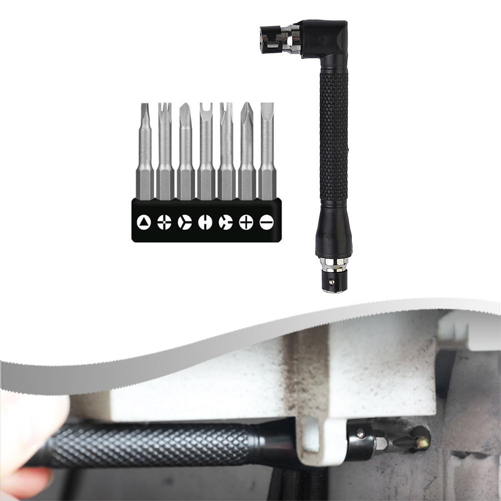 Набор отверточных бит с двухсторонней рукояткой под углом 90 градусов, биты специальной формы