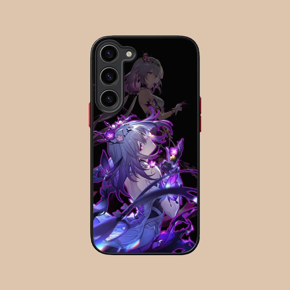 Силиконовый чехол HSR Castorice для мобильного телефона Samsung Galaxy S26 S25 S24 S23 S22 S21 Plus FE Ultra Цветной чехол