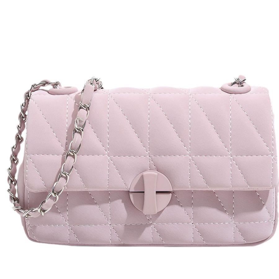 Сумка с высококачественной текстурой Женская Маленькая сумка на цепочке с маленьким ароматом Модная сумка через плечо Сумка на плечо