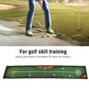 Nylon Golf Practice Putting Mat Indoor Portable Golf Hitting Mat Machine Washable Training Pad