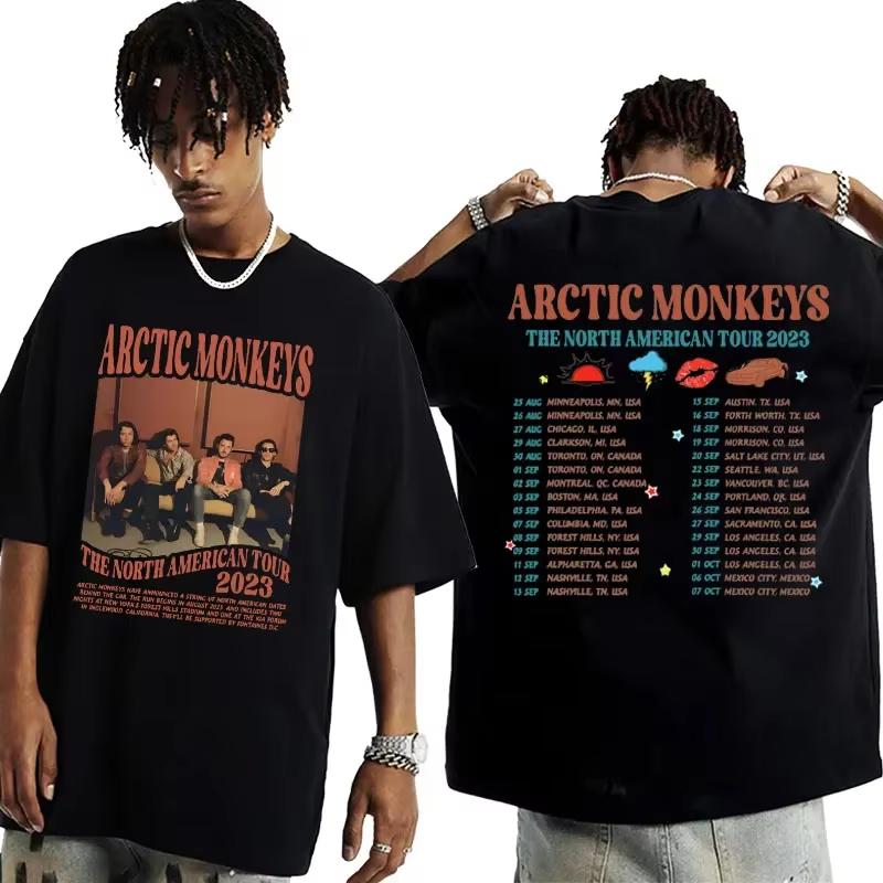 Arctic Monkeys Почему ты звонишь мне только когда ты под кайфом? Печать Мужская Оверсайз Футболка с Коротким Рукавом Для Женщин и Мужчин