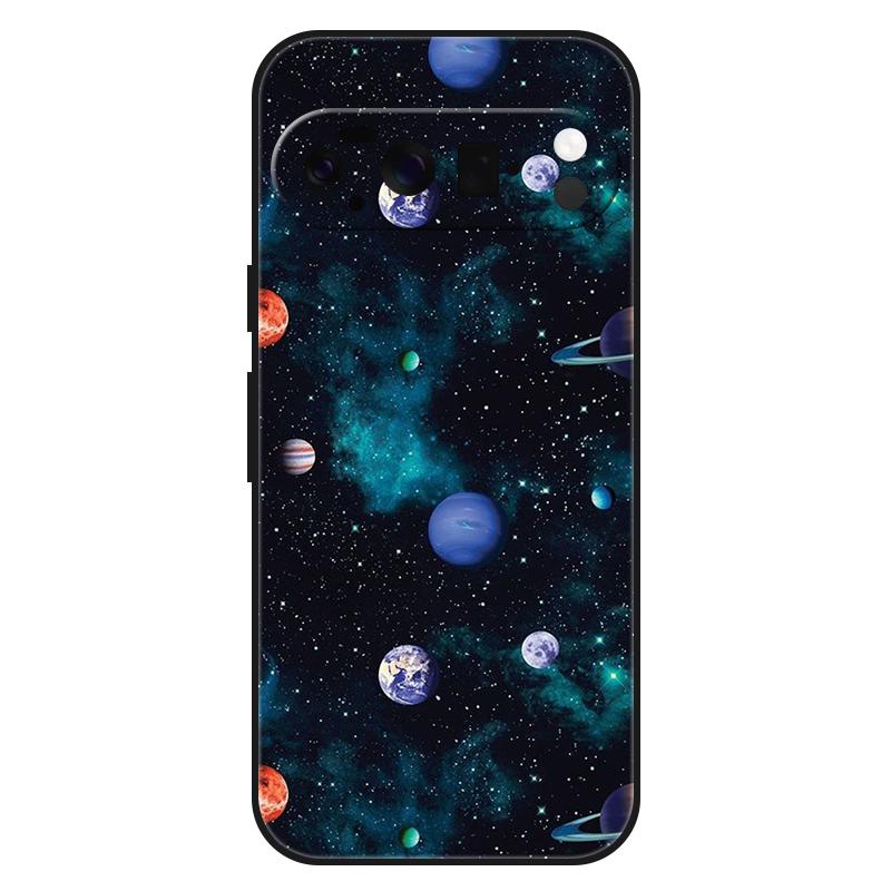 Чехол для Google Pixel 10 Pro Роскошный Силиконовый Звездное Небо Расписной Мягкий Бампер для Google Pixel 10 Pro XL 10a Чехол для Телефона TPU Funda